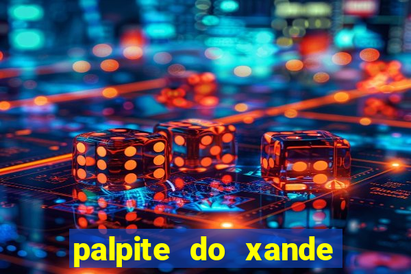 palpite do xande de hoje